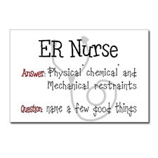 ER/Trauma Postcards (Package of 8) for
