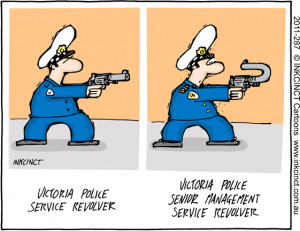 ... serious management problems in the senior ranks of Victoria Police