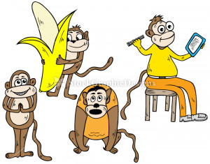 Monkey Cartoon Images Smscs
