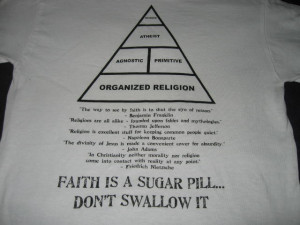 anti religion shirts