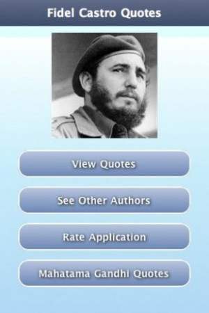 View bigger - Fidel Castro Quotes for Android screenshot