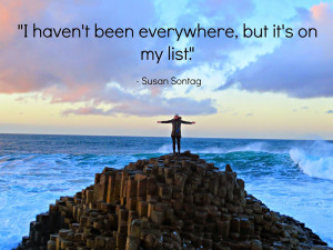 My travel bucket list (well, some of it anyway)