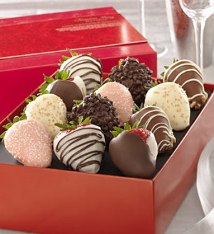 Chocolate Covered Strawberries Gift Baskets