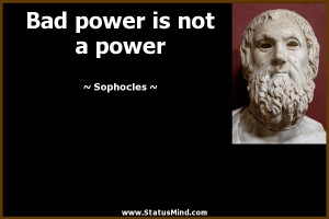 Sophocles Quotes A power - sophocles quotes