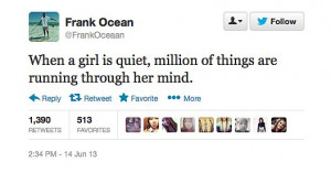 Frank Ocean Love Quotes Twitter Frank ocean continues with his