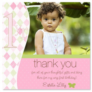 1st Birthday Thank You Sayings http://www.lilsweetprince.com/thank-you ...