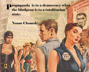 ... is to a democracy what the bludgeon is to a totalitarian state