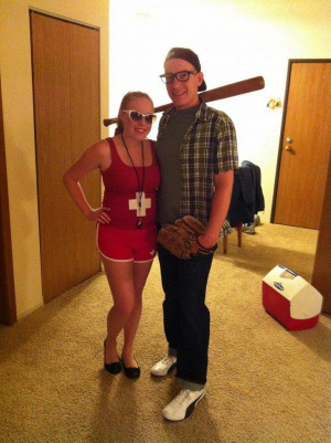 2013. We went as Wendy Peffercorn and Squints from the movie 
