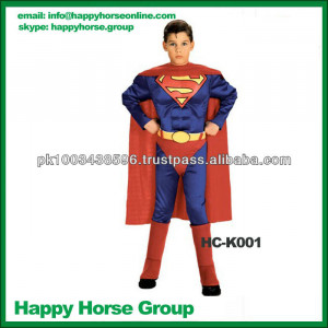 Garoto vestido para festa, superman super herói de carnaval fantasia ...