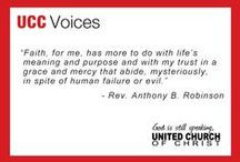 UCC Voices & Notable Quotes / Profound words of faith, hope, love ...