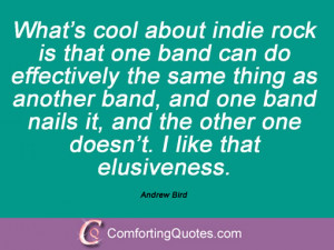 Sayings From Andrew Bird