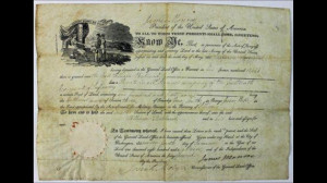 James Monroe Signed 1818 Presidential Land Grant Document Psa #v02203
