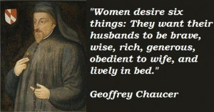 Geoffrey chaucer famous quotes 1