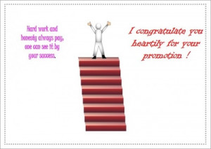 Interesting Congratulation Messages for Promotion