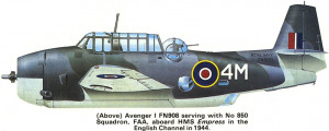 Grumman TBF/TBM Avenger | Great Britain | 846 NAS, FAA | Avenger Mk.I ...