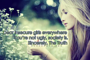 Dear Insecure Girls - Depression Help Photo (34698003) - Fanpop ...