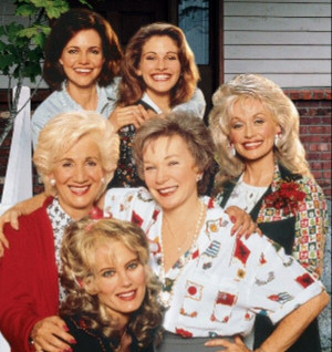 ... Olympia Dukakis, Shirley Maclaine & Daryl Hannah in, Steel Magnolias