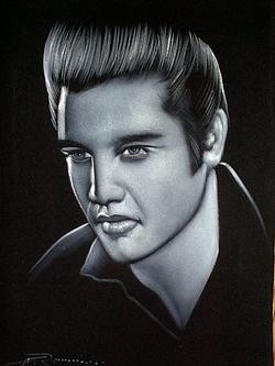 ... with the young elvis or the older peanut butter nanner sandwich elvis