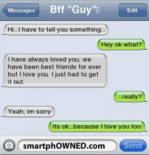 Guy Best Friend Texts Best friend secret love