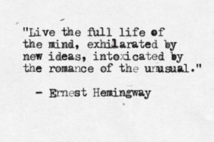 Ernest Hemingway Quotes Tumblr Picture