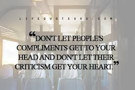 Just learn to be humble that's all