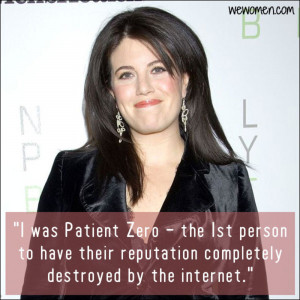 ... quotes from monica lewinsky on cyberbullying monica lewinsky now