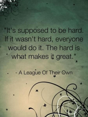 League of Their Own quote