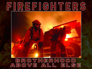 Firefighter Poster “Brotherhood V5″