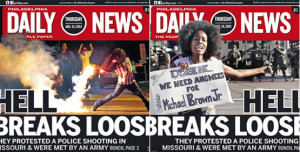 Philly Paper Swaps Ferguson Riot Photo: Did It Do the Right Thing ...