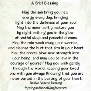 Native American Grief Blessing