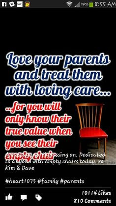 Love n' respect your parents...