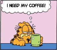 Garfield Coffee Picture Gif