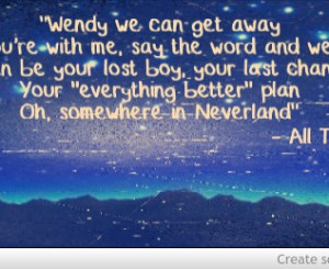 Somewhere In Neverland