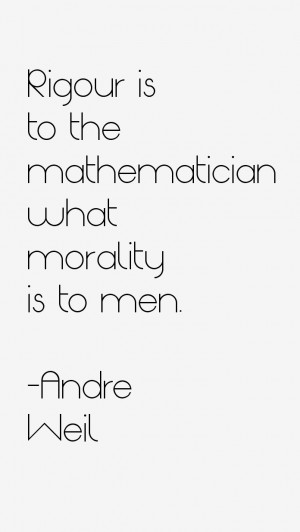 Andre Weil Quotes & Sayings