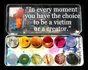 Deepak Chopra (Victim or creator?)