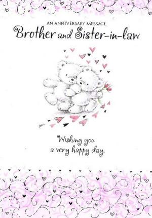 Anniversary Quotes For Sister And Brother In Law Happy