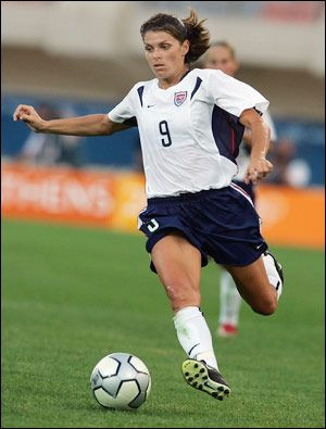 Mia Hamm Soccer Player