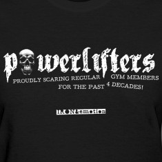 IRON&EMOTION's POWERLIFTER TEE