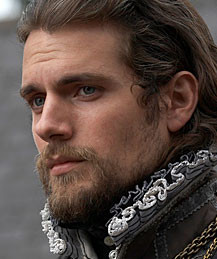 Charles Brandon, Duke of Suffolk played by Henry Cavill