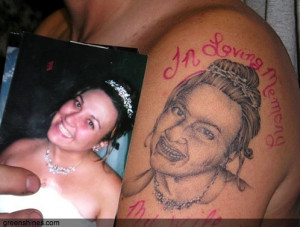Tattoos Of Loved Ones – No, It’s Not The Thought That Counts