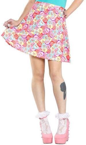 ... sayings on this campy, little, flared skirt. $35.00 #sourpuss #