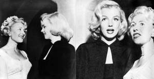1953 Marilyn au mariage de Sheilah Graham Westbrook Journaliste