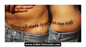 Celtic Quotes Sayings Tattoos 02