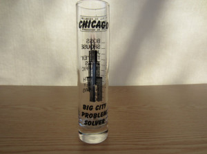 Chicago Illnois Shot Glass Funny Saying Problem Glass Shot Glass ...