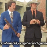 where did you get a hand grenade