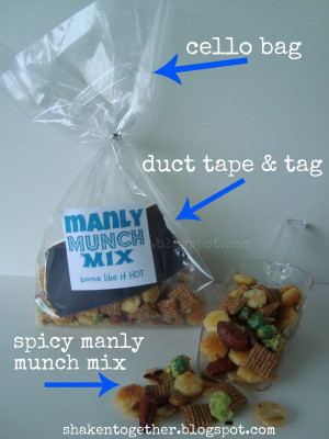 create this} manly munch mix & printable tags: tasty father’s day ...