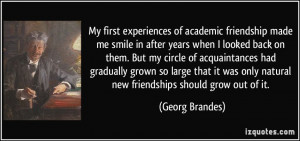 My first experiences of academic friendship made me smile in after ...