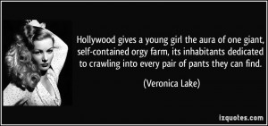 Hollywood gives a young girl the aura of one giant, self-contained ...
