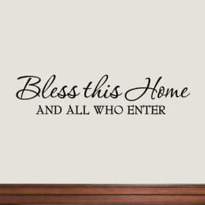 ... Enter Wall Decals Quotes Religious Sayings Vinyl Wall Art Decor Home