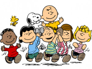 ... charlie brown note top row left to right woodstock snoopy charlie